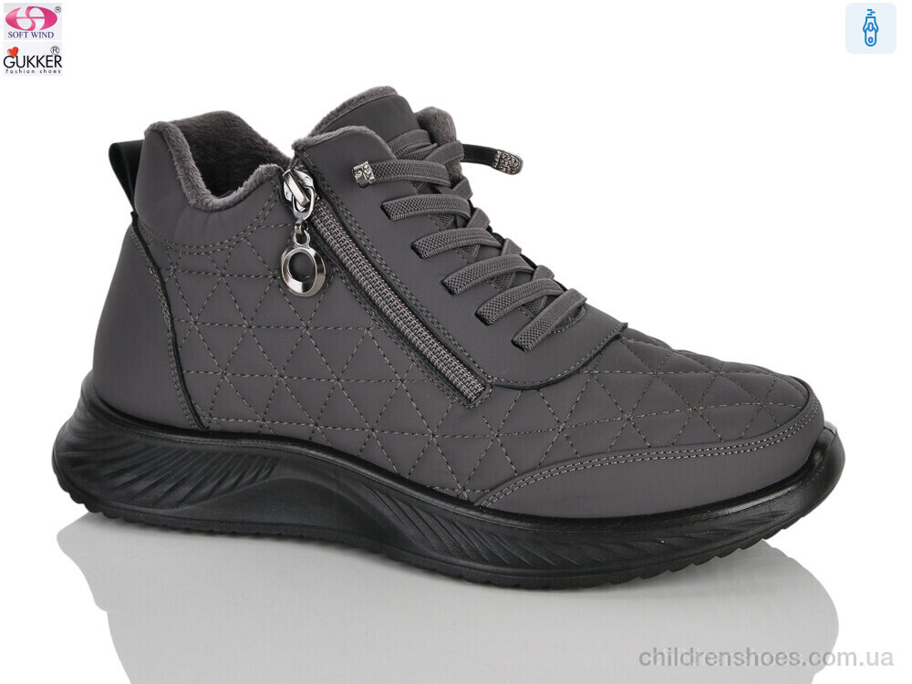 Ботинки YK4128 grey Gukkcr / p. 36-41 / 8пар