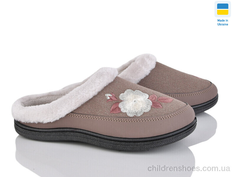 Тапки Dago T01 кавовий