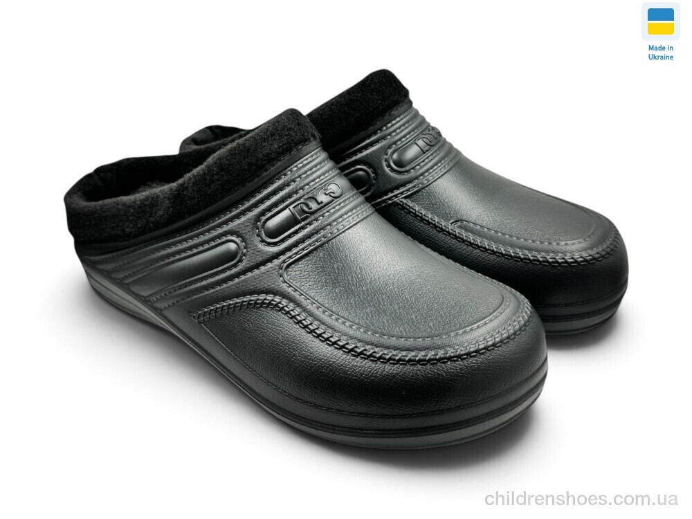 Галоши С21 чорний Rai shoes / p. 41-46 / 8пар