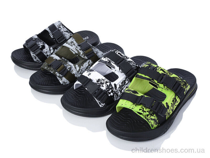 Шлепки No brand Шльопки М133 mix