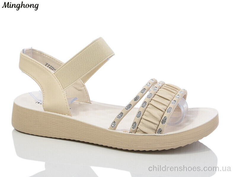 Босоножки Minghong 7720-38 beige масажка
