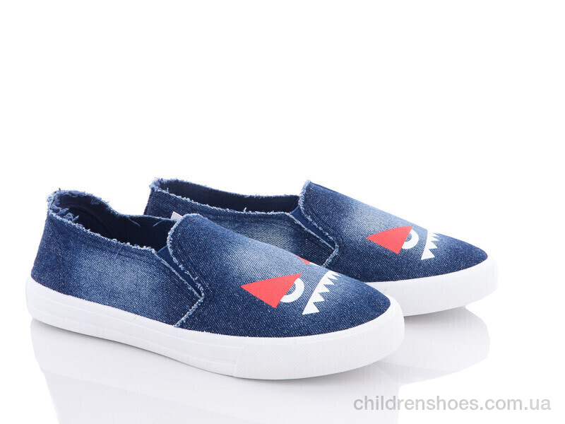 Слипоны Violeta only one 46-35 d.blue