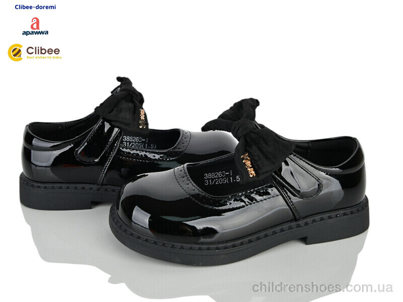 Туфли A388263 black Clibee-Doremi / p. 31-37 / 7пар