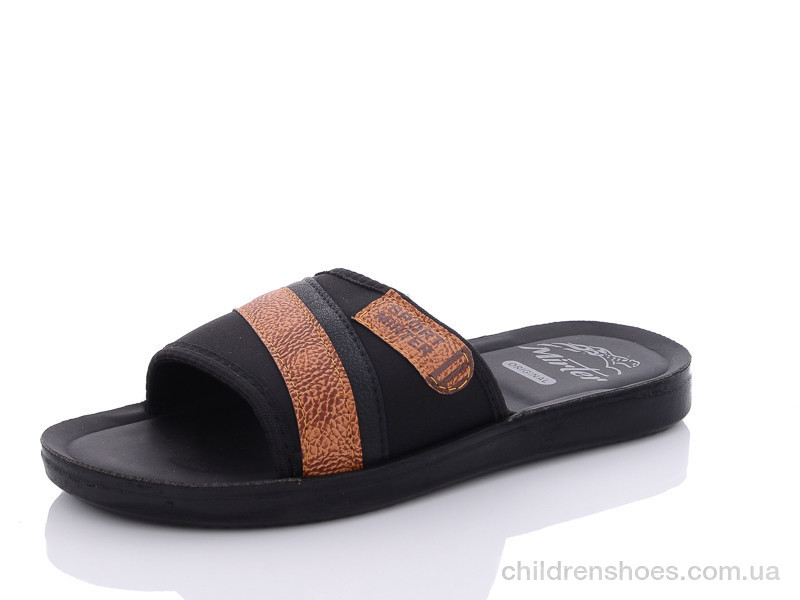 Шлепки детские Mirter 10004 brown
