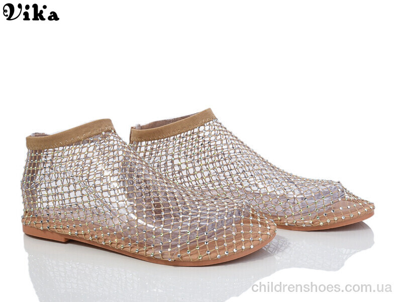 Слипоны No brand 001-3 brown