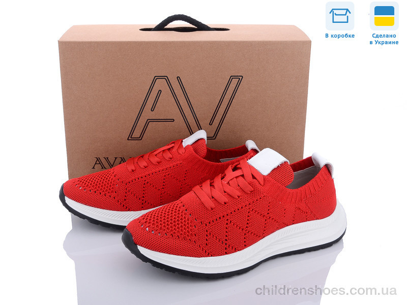 Кроссовки Avangard shoes 22200 червоний