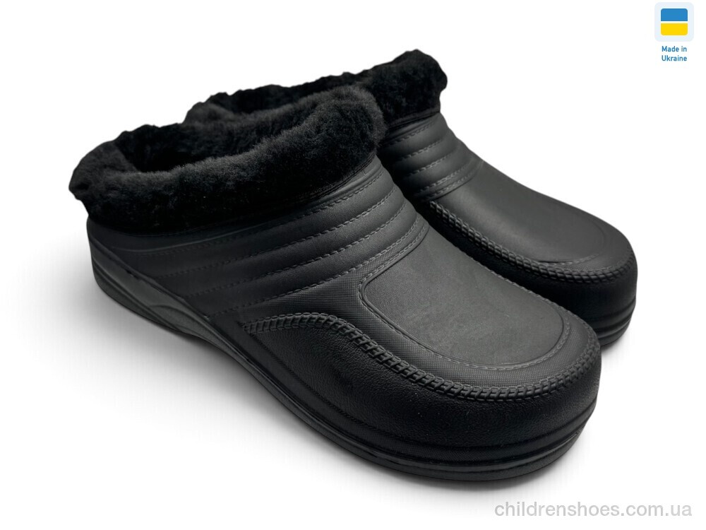 Сабо M3 чорний Rai shoes / p. 41-45 / 6пар