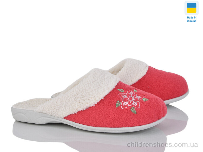 Тапки Кредо Кредо 13DP116 вишивка червоний
