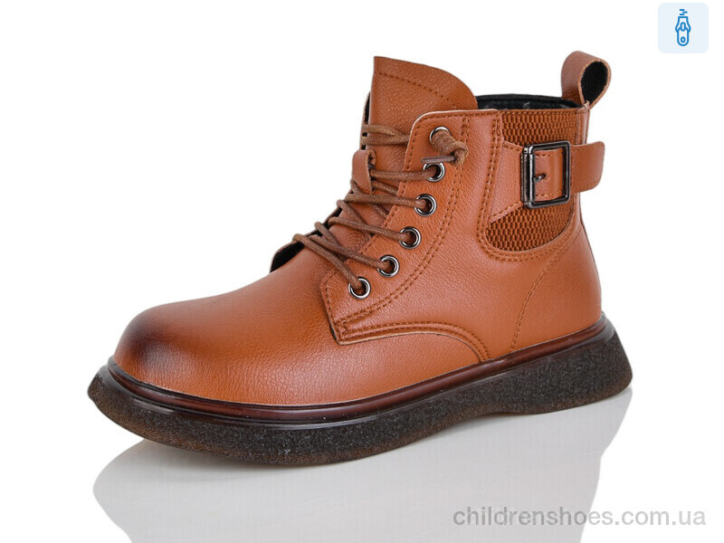 Ботинки 9017 brown KEWK / p. 31-36 / 8пар