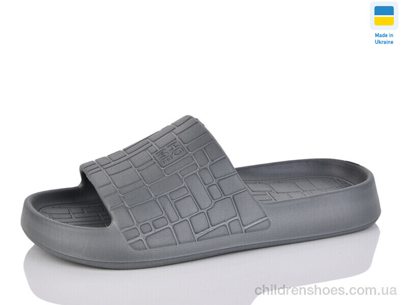 Шлепки N112 сірий Lot Shoes / p. 36-41 / 6пар