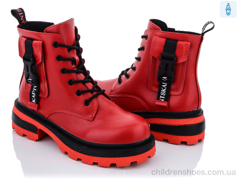Ботинки 197-36 red Violeta / p. 36-41 / 8пар