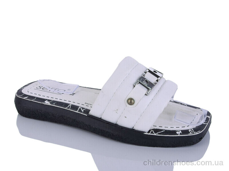 Шлепки женские Serra 63001-6 white