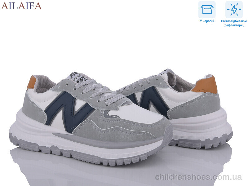 Кроссовки Aelida M507 white-blue
