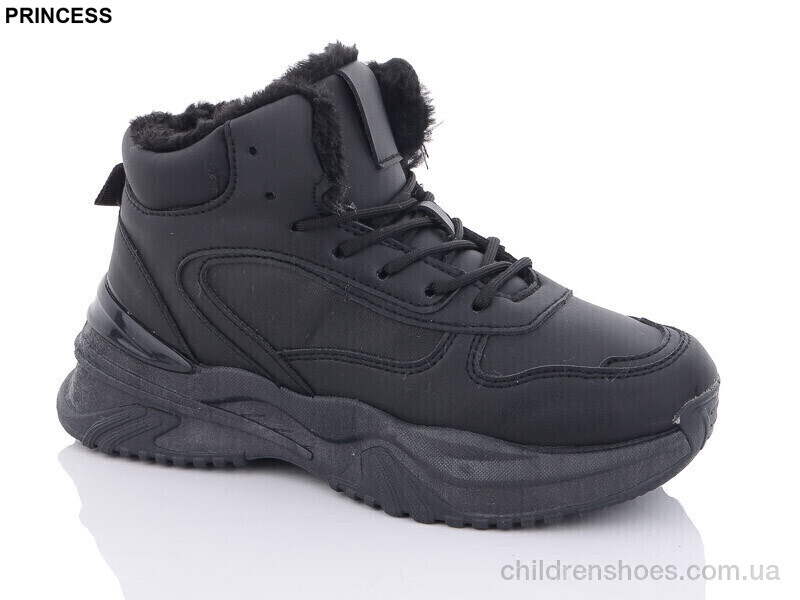 Ботинки YP07 black Princess / p. 36-41 / 8пар