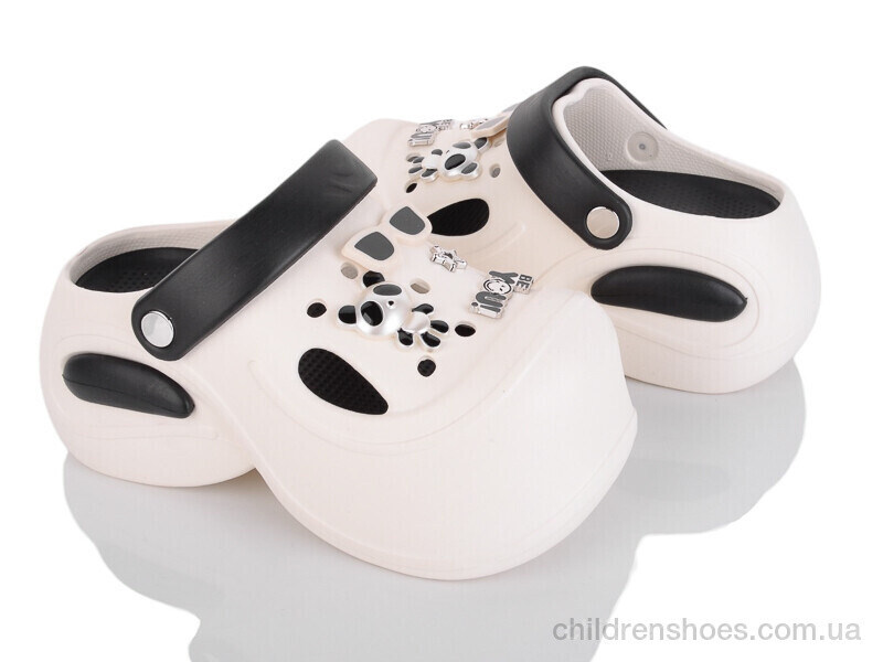 Кроксы No brand 988-1 white