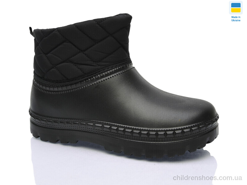 Сапоги из пены D420 чорний Крок / p. 36-41 / 6пар