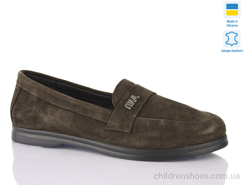 Туфли No brand B6 шоколад.з.