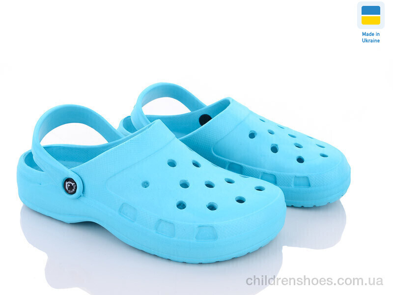 Кроксы Tismel ТС Укр крокси бірюза