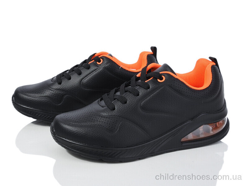 Кроссовки Violeta 20-1032-3 black-orange
