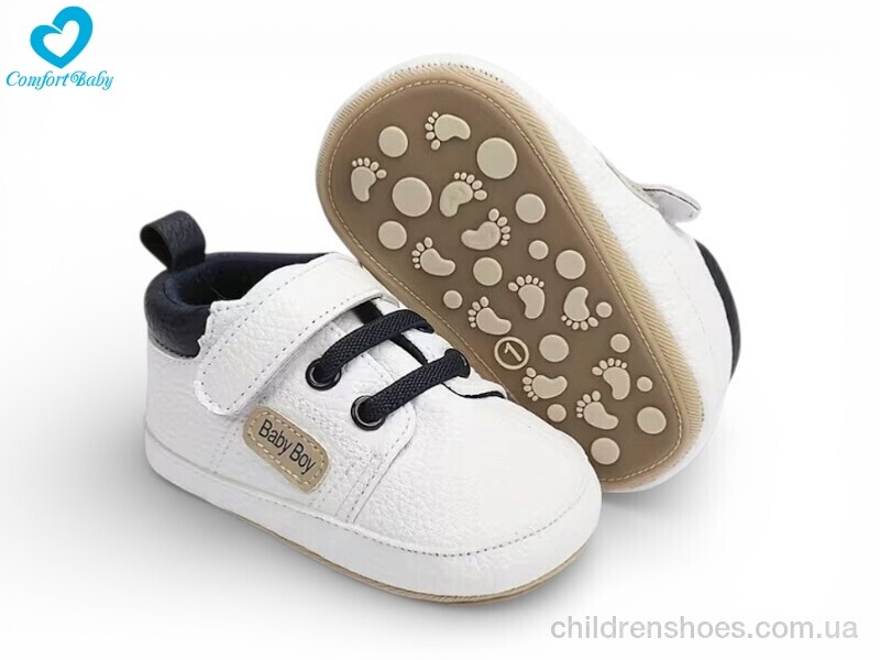 Пинетки 1156-2 білі Comfort-baby / p. 11-13 / 6пар