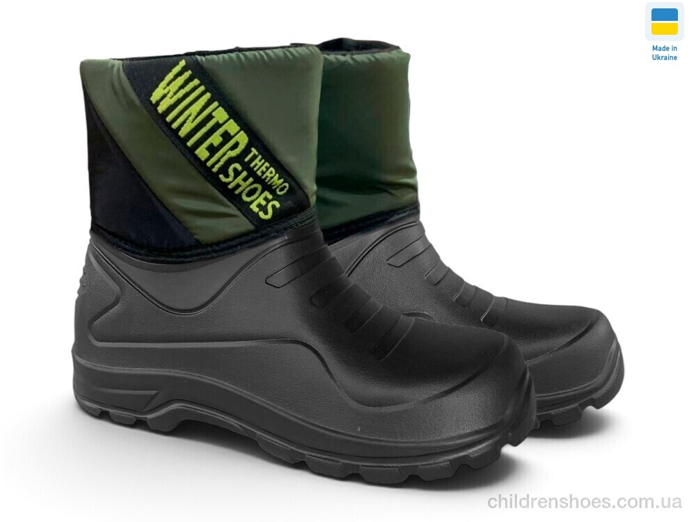 Сапоги из пены СМ323 хакі Rai shoes / p. 41-46 / 8пар