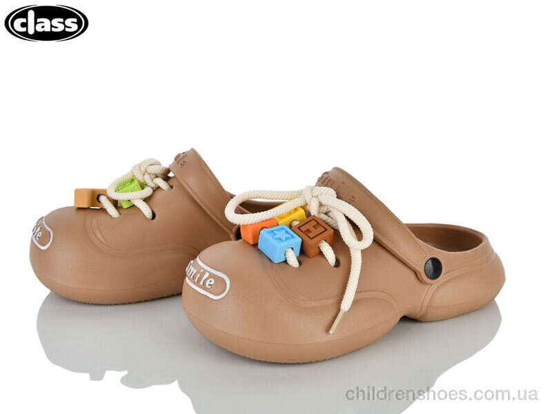 Кроксы No brand 8308 brown