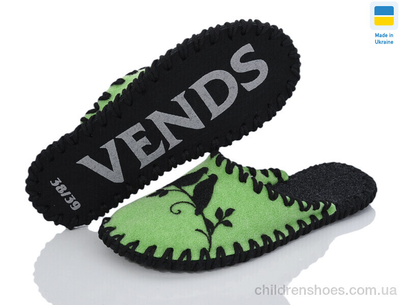 Тапки Vends 295W салат