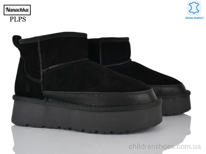 Угги A3303 black PLPS-Nanachka / p. 36-40 / 6пар