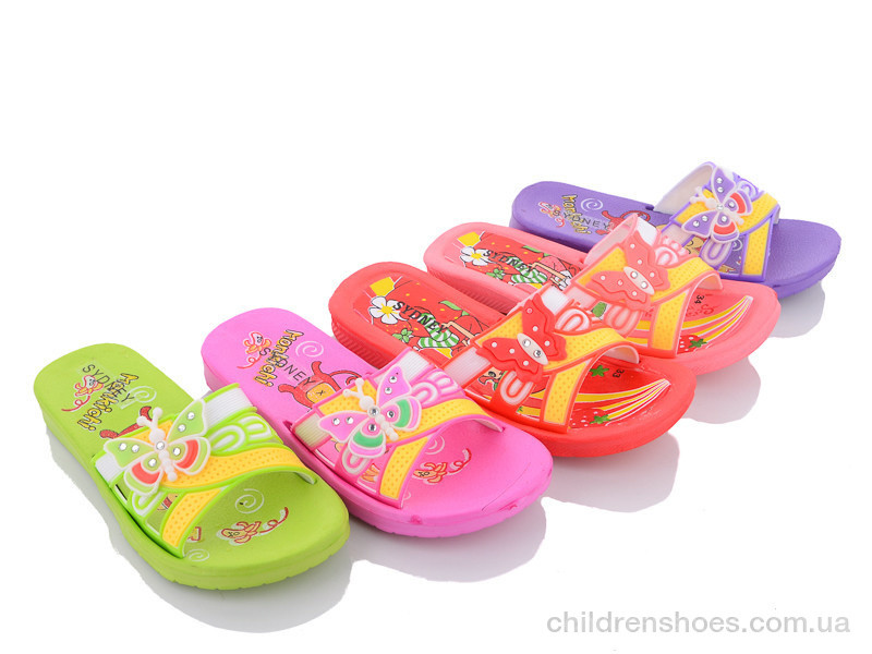 Шлепки детские Sydney 3037-3N mix