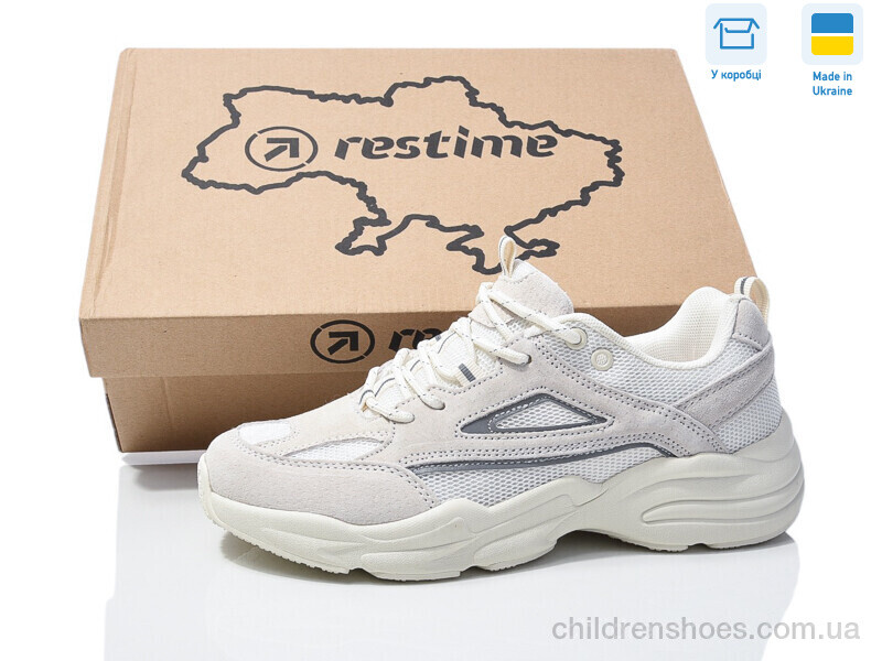 Кроссовки Restime TWB26202 beige