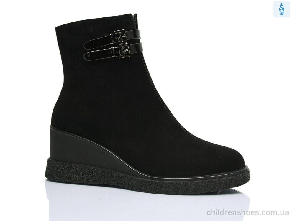 Ботинки V007-21-2 black Violeta / p. 36-41 / 8пар