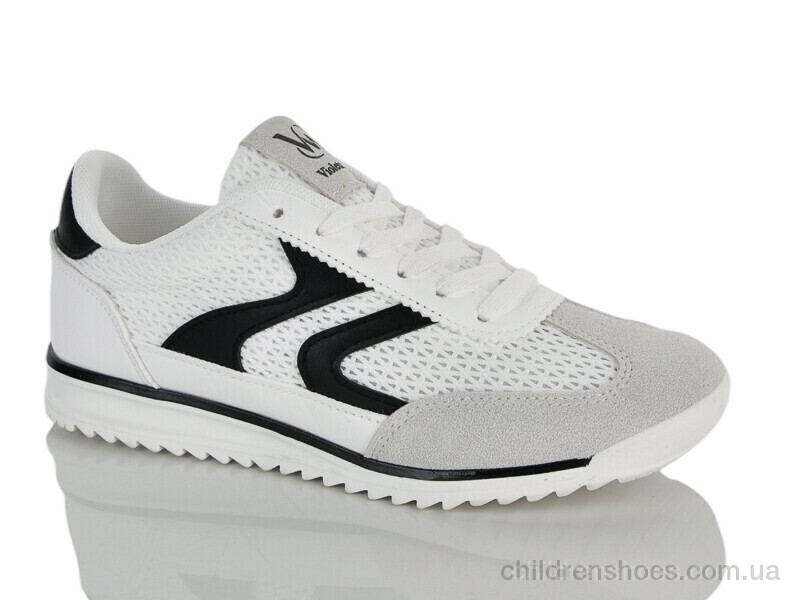 Кроссовки Violeta only one 2028-1 white-black