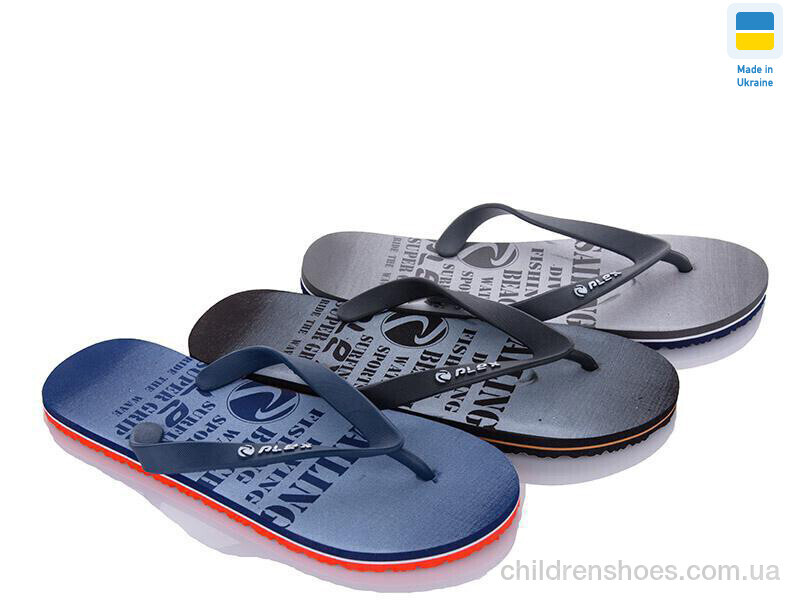 Шлепки Paolla Графіті mix