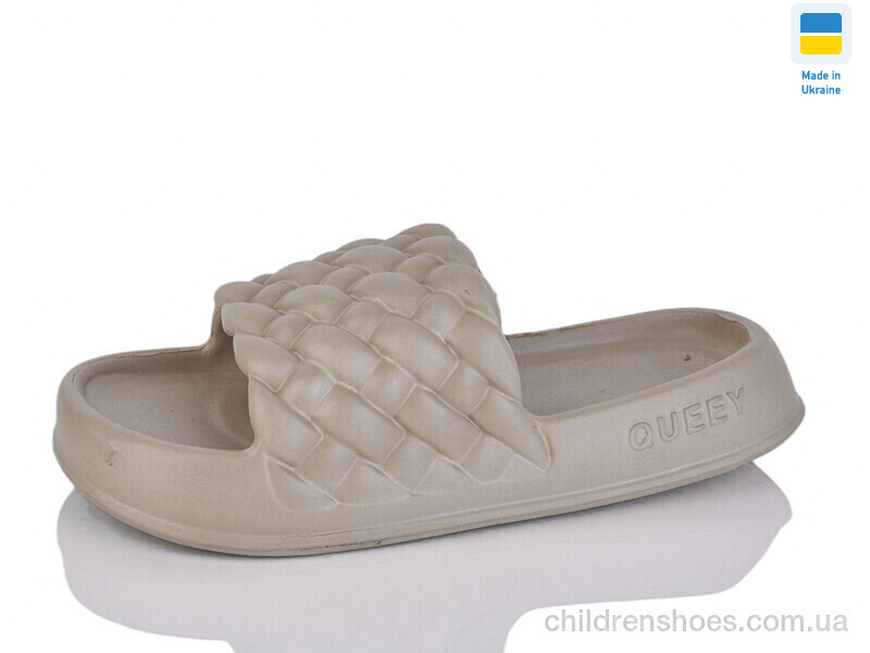 Шлепки женские No brand 2001 бежевий