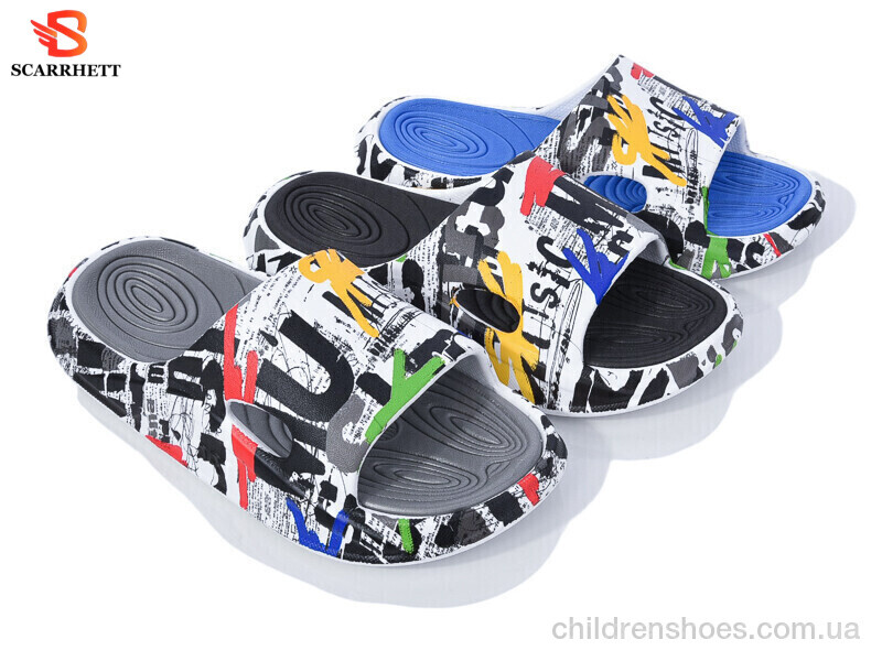 Шлепки женские No brand 3183-2 mix