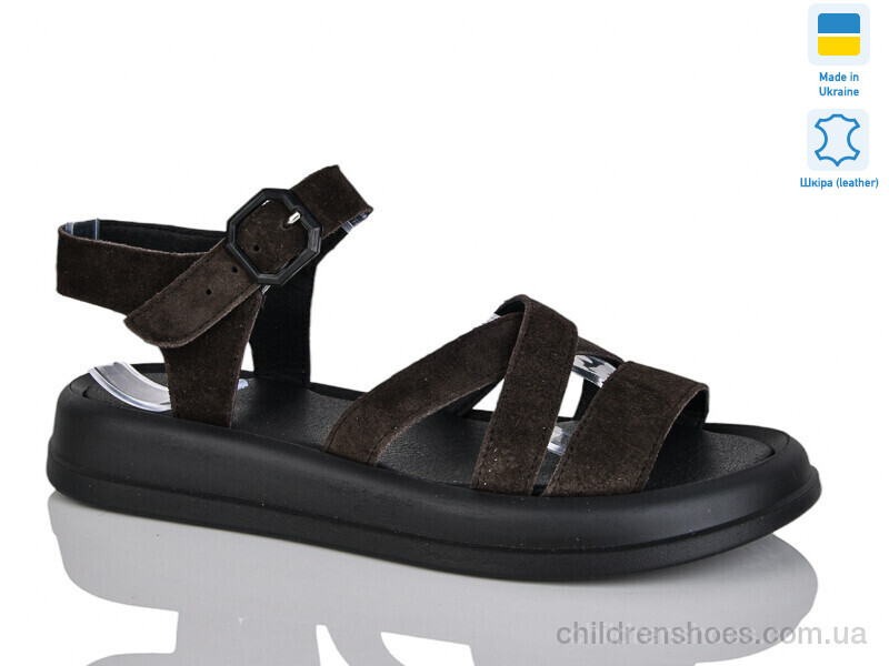 Туфли No brand 2105 корич.з.