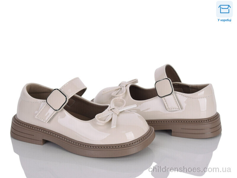 Туфли DB800-3 beige Clibee-ShoSho / p. 26-30 / 6пар