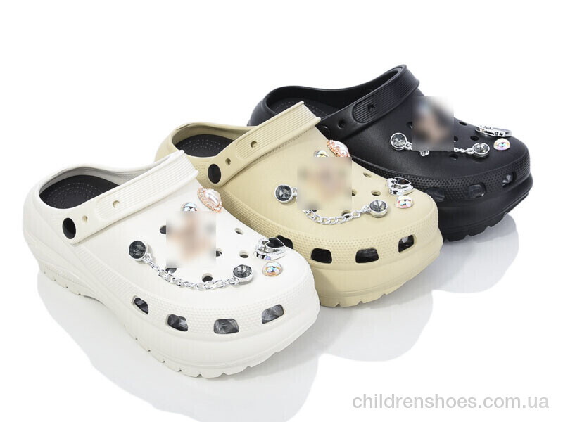 Кроксы L.uis Vuitton 8010-1 mix