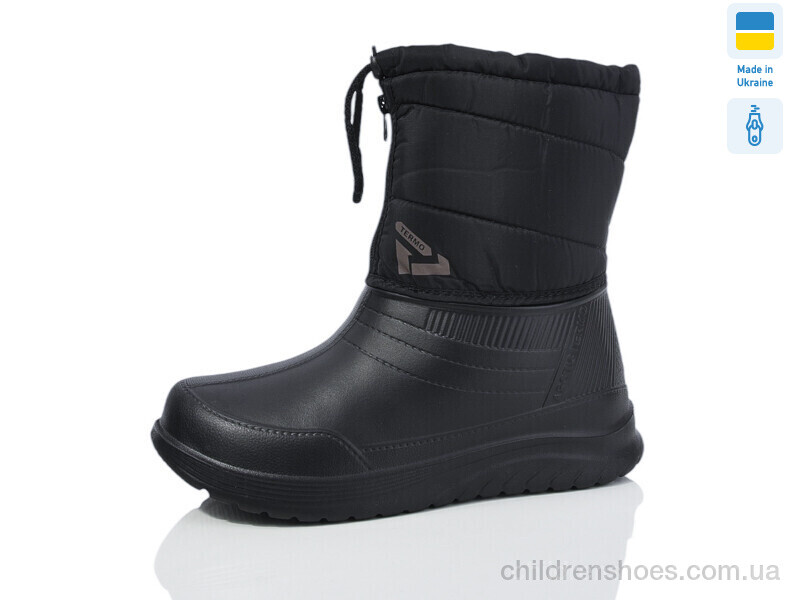 Сапоги из пены Гипанис D391-1A чорний