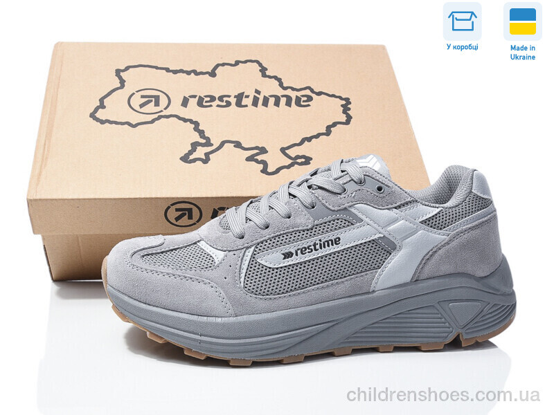 Кроссовки Restime ZMB24104 grey