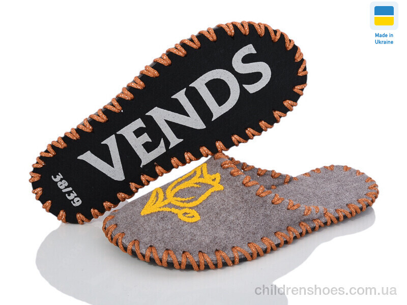 Тапки Vends 213 бежевий