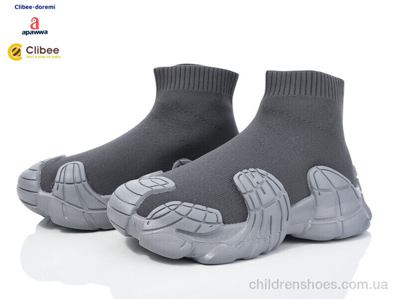 Кроссовки Apawwa N6100 l.grey-d.grey