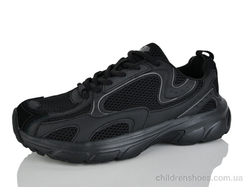 Кроссовки HML26762 black Restime / p. 41-45 / 8пар