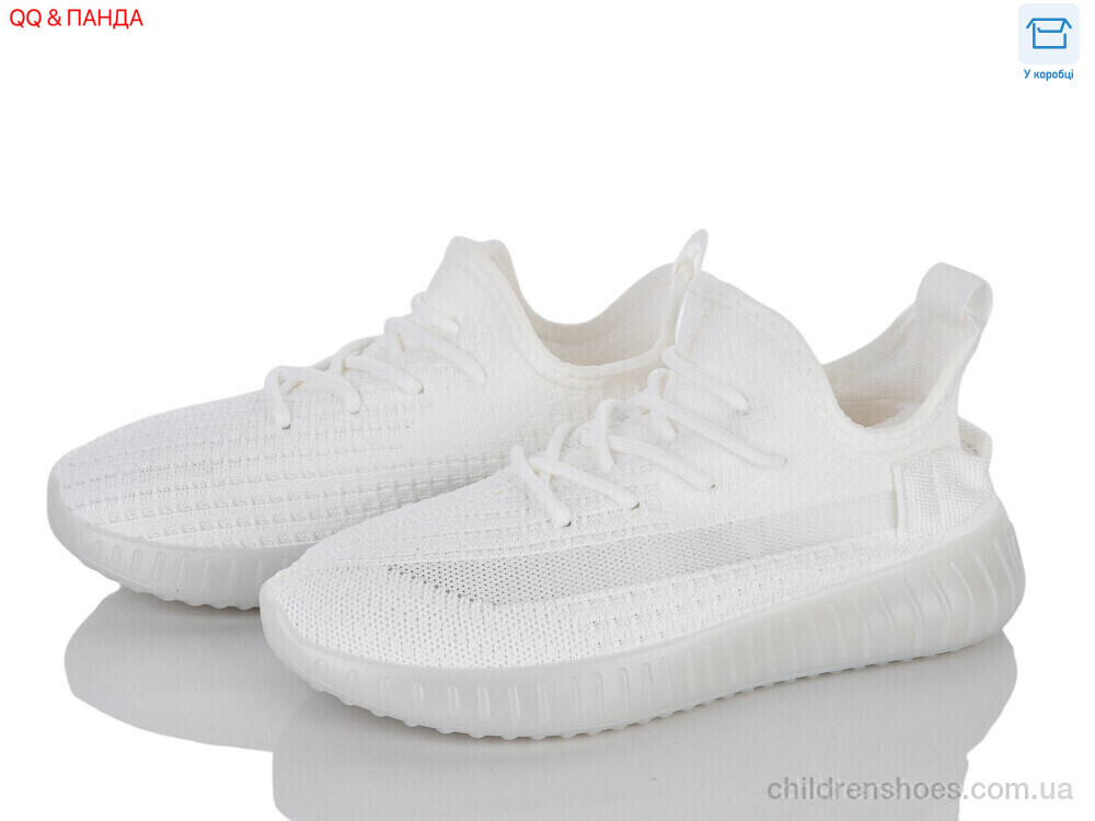 Кроссовки KB015-1 white QQ&Панда / p. 36-41 / 8пар