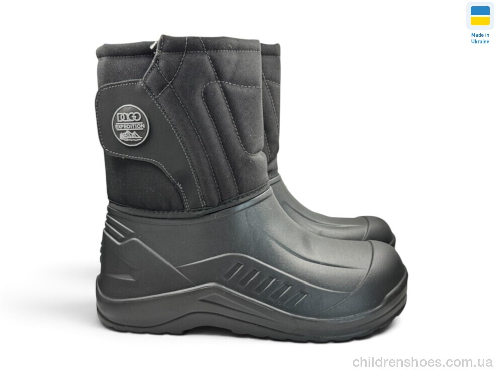 Сапоги из пены М137 чорний Rai shoes / p. 41-46 / 8пар