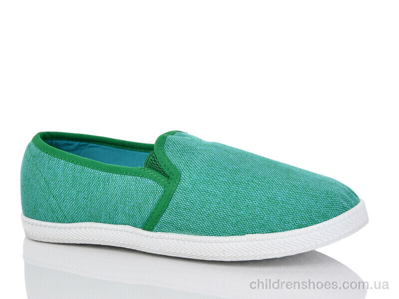 Слипоны No brand SM194 зелений