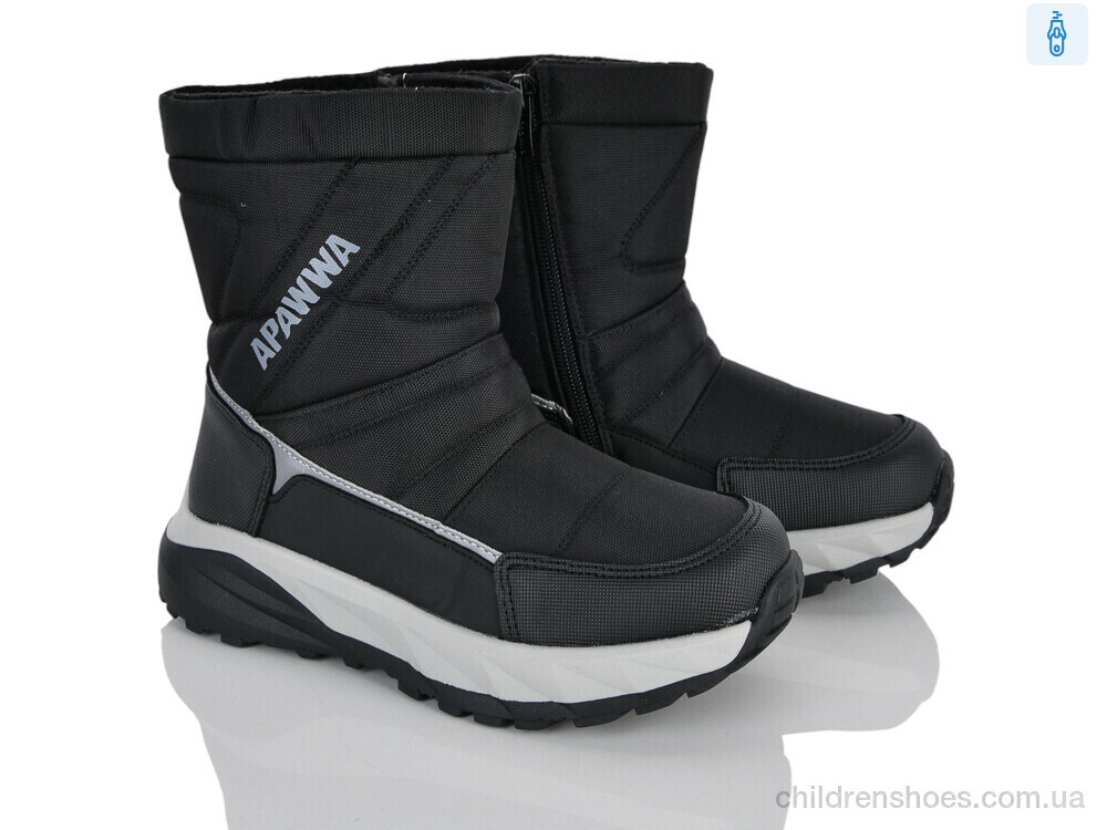 Ботинки ABD0223R-1 black Clibee-ShoSho / p. 33-38 / 8пар