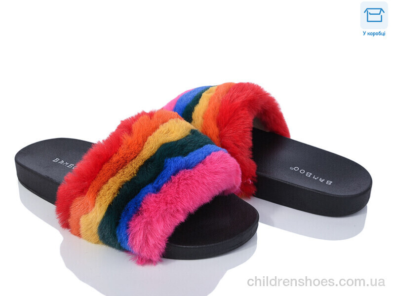 Шлепки женские Bamboo Mindy 01 mix