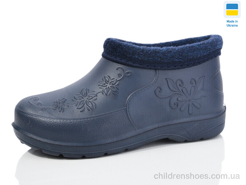 Галоши Галош квітка синій Lot Shoes / p. 38-42 / 8пар