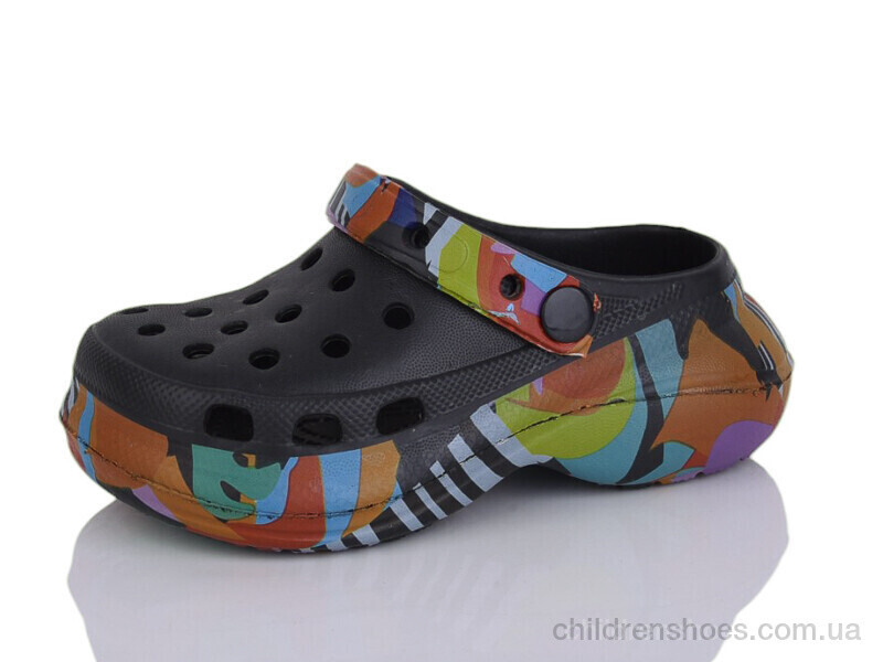 Кроксы No brand 816 black